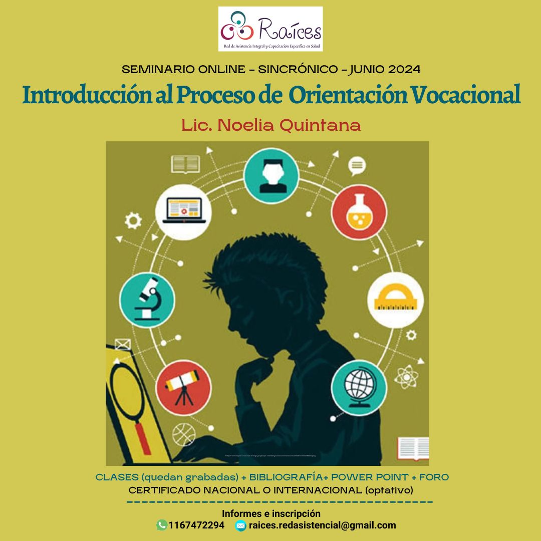 Introducción a la Orientación Vocacional y Ocupacional – RAICES